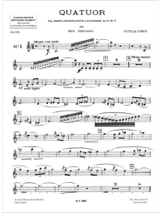 Quatuor 1921. Matériel - VILLA-LOBOS - Partition - Chœur